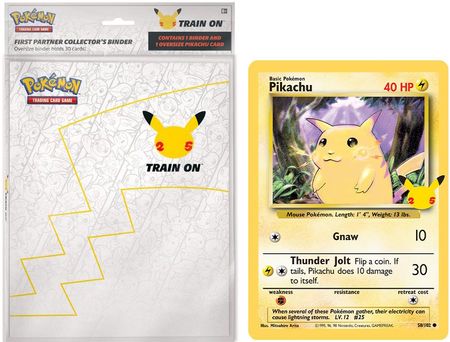ULTRA PRO 4-POCKET PORTFOLIO TRAIN ON POKEMON