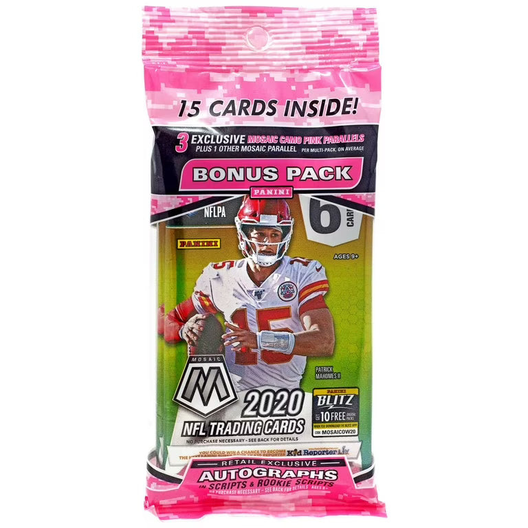 2020 PANINI MOSAIC FOOTBALL VALUE PACK