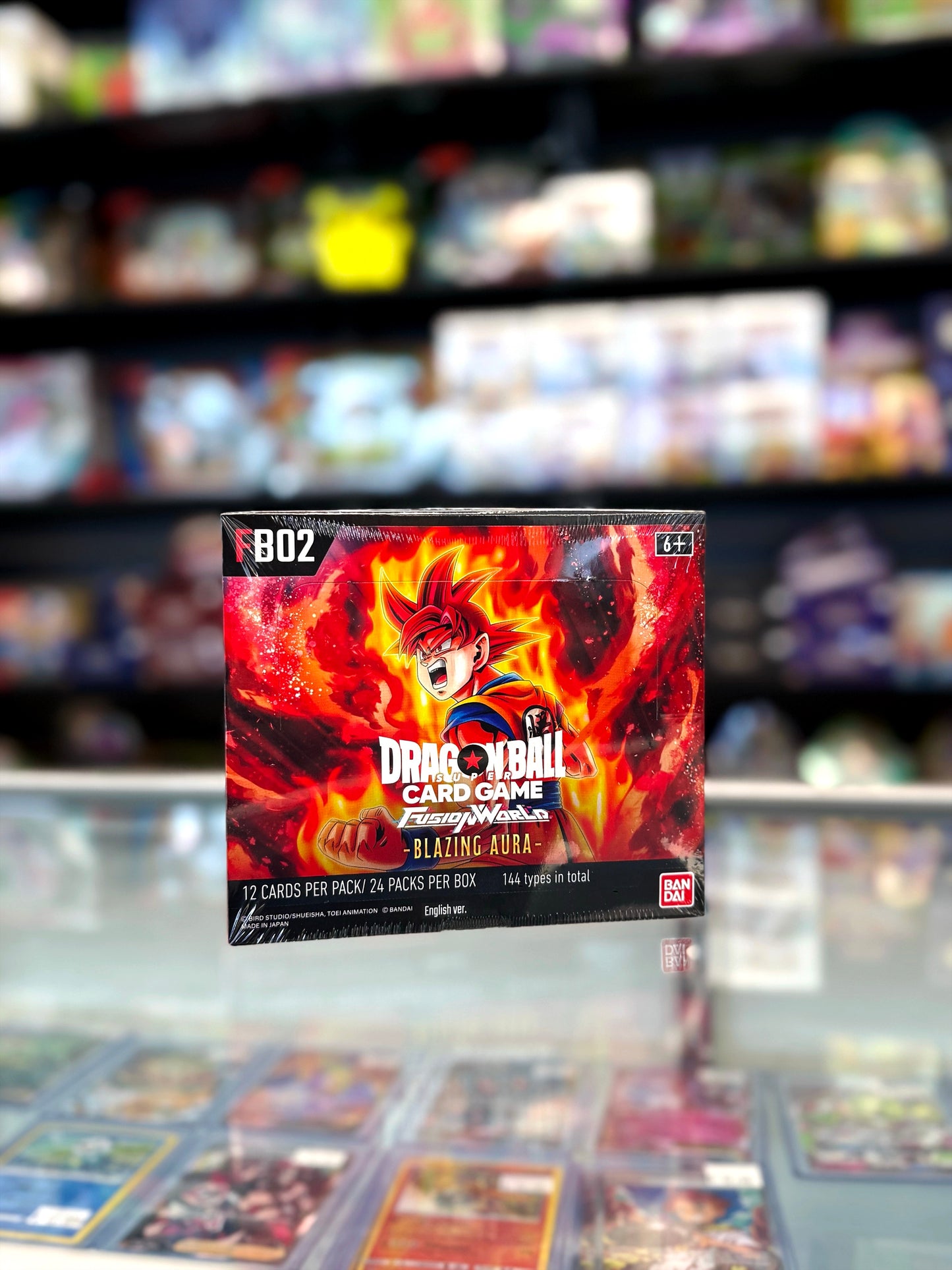 DRAGON BALL FUSIONWORLD BLAZING AURA FB02 BOOSTER BOX
