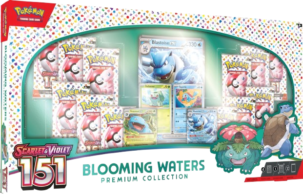 POKEMON 151 BLOOMING WATERS PREMIUM COLLECTION