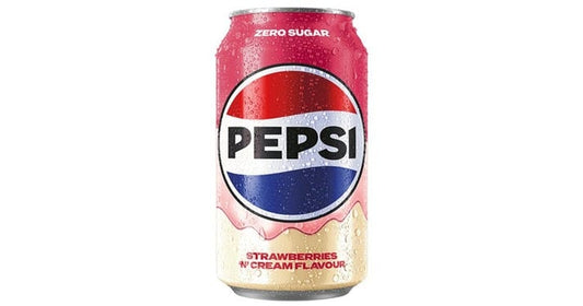 PEPSI ZERO SUGAR STRAWBERRIES & CREAM