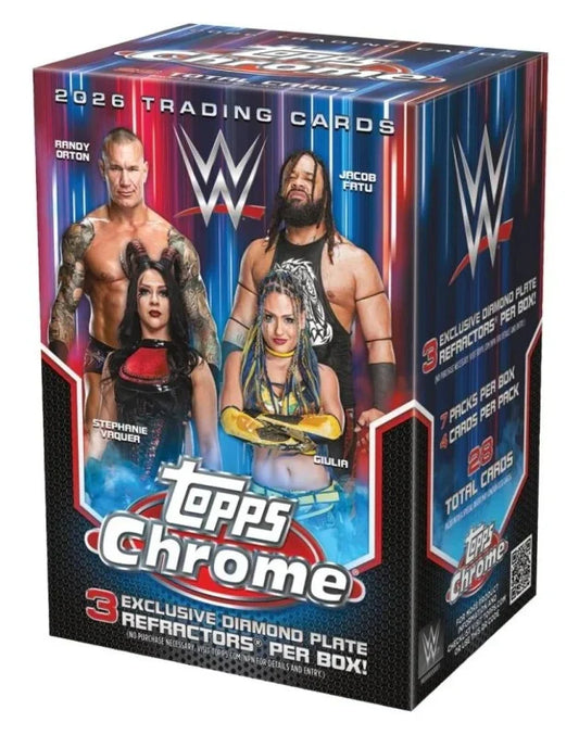 2026 TOPPS  WWE CHROME  BLASTER