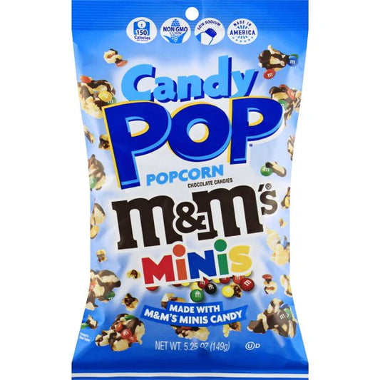 CANDY POP POPCORN M&M MINIS