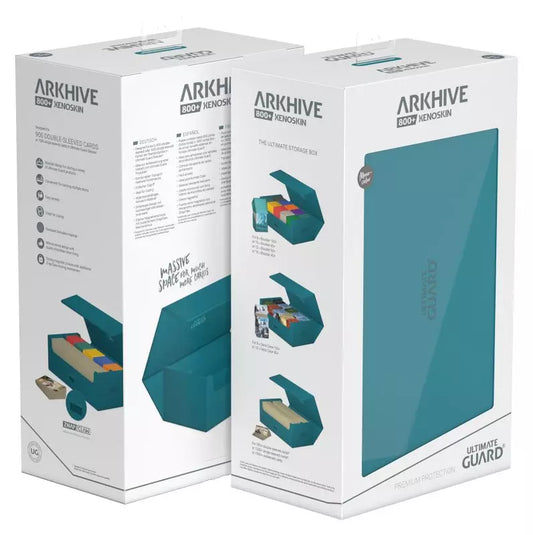 ULTIMATE GUARD DECK CASE ARKHIVE 800+ MONOCOLOR PETROL