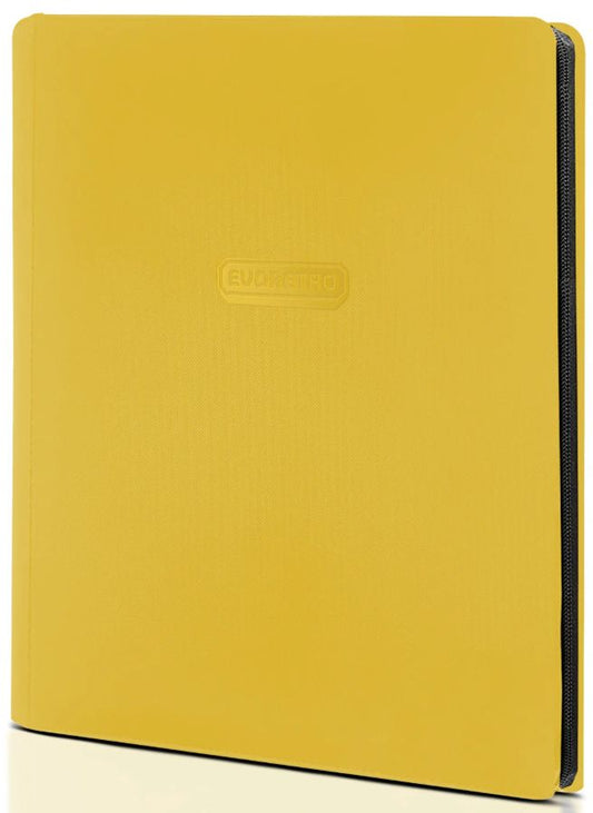 EVORETRO 9-POCKET CARD BINDER YELLOW