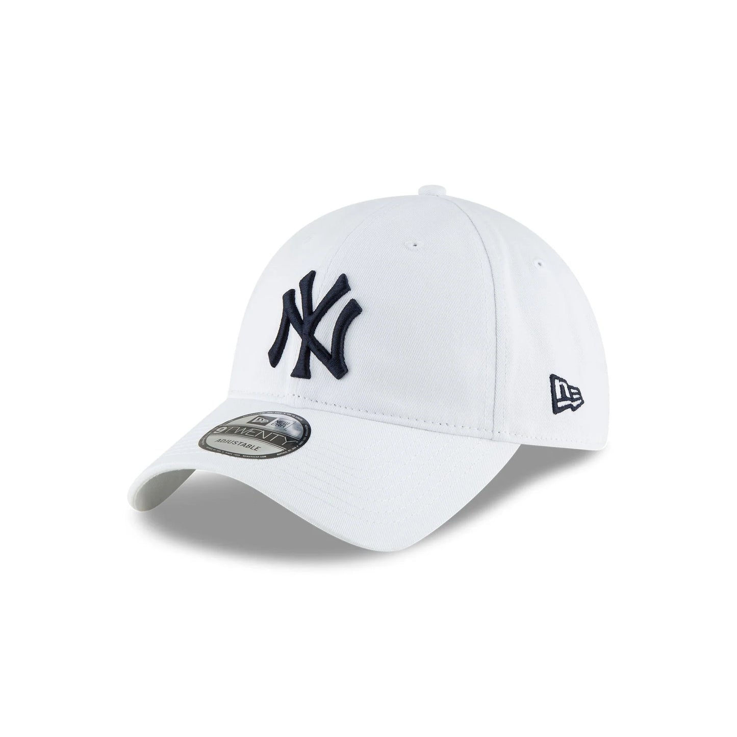 NEW ERA CAP MLB 9 TWENTY ADJUSTABLE NEW-YORK YANKEES BLANC CREST BLEU MARIN