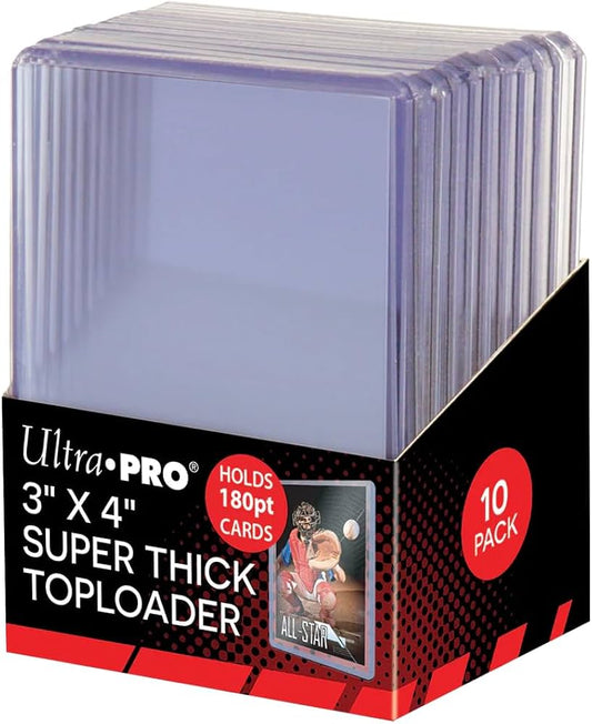 ULTRA PRO 3X4 SUPER THICK TOPLOADER 180 PT