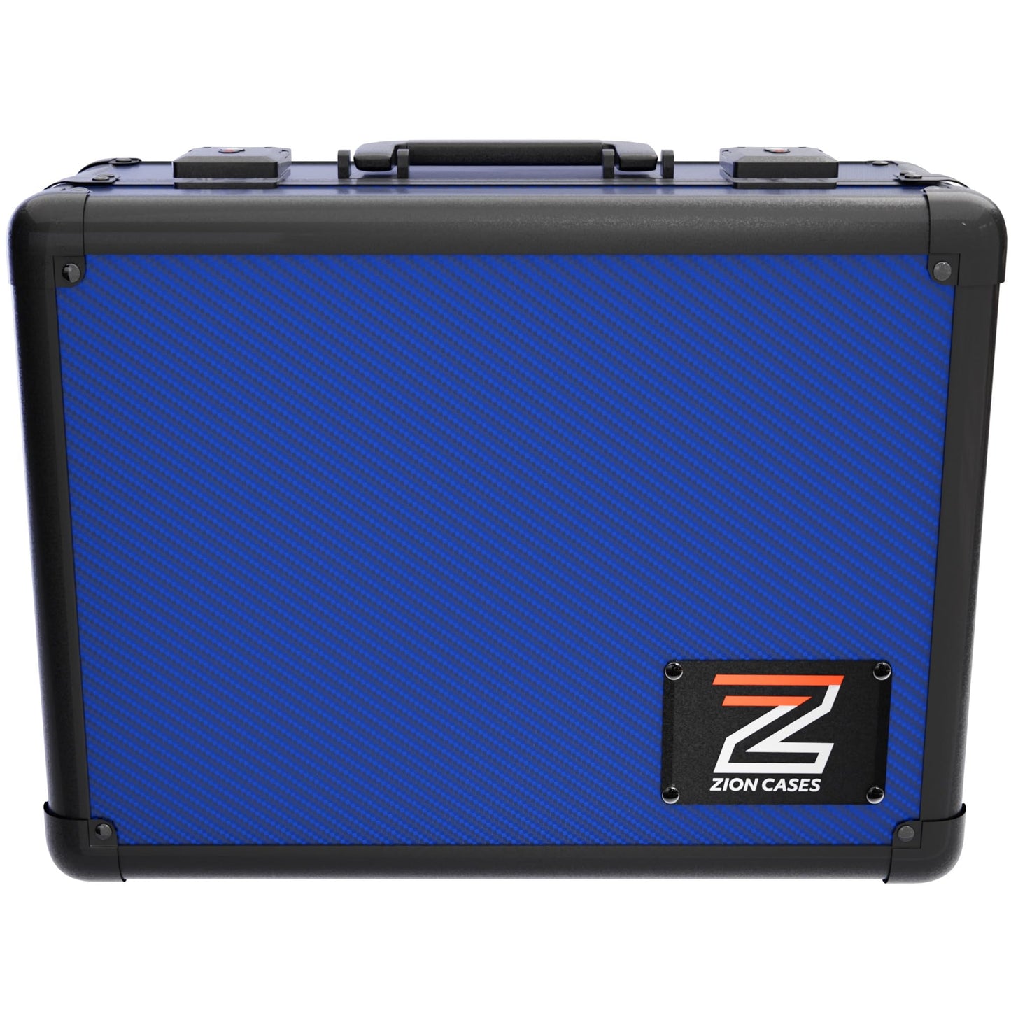 ZION CASE SLAB CASE XL 4 ROW CARBON FIBER NAVY