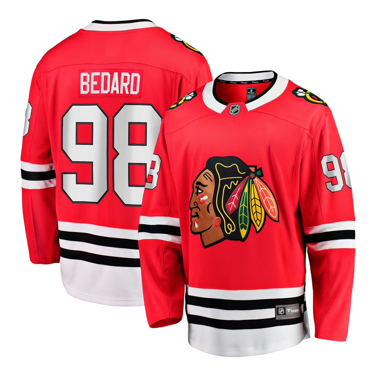 JERSEY NHL CONNOR BEDARD FANATICS L/XL ENFANT