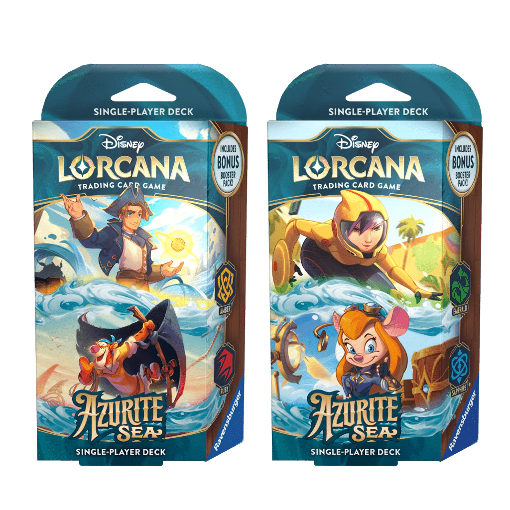 LORCANA STARTER DECK AZURITE SEA