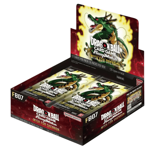 DRAGON BALL FUSIONWORLD WISH FOR SHENRON FB07 BOOSTER BOX
