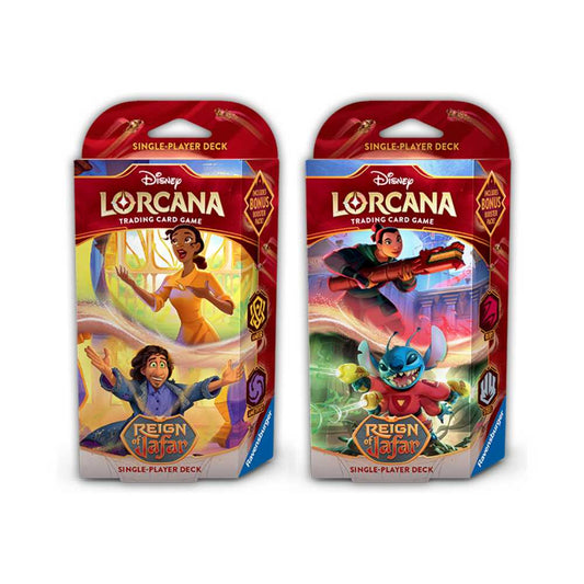 DISNEY LORCANA REIGN OF JAFAR STARTER DISPLAY