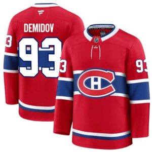JERSEY NHL IVAN DEMIDOV FANATICS S/M ENFANT ROUGE