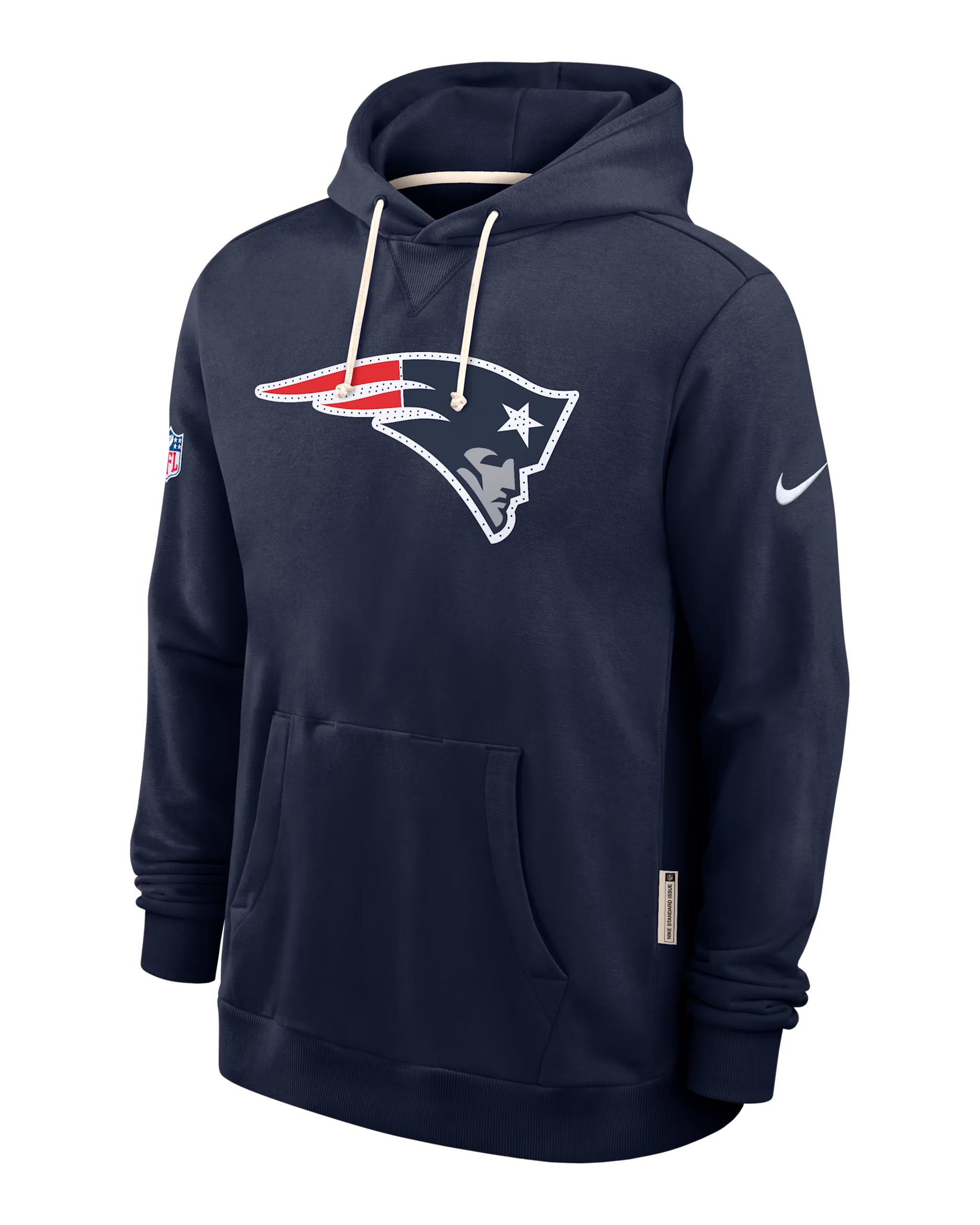 HOODIE NFL PATRIOTS NEW ENGLAND FANATICS SMALL ADULTE BLEU MARIN
