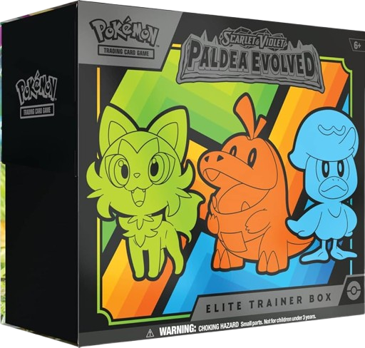 POKEMON ETB SCARLET & VIOLET PALDEA EVOLVED