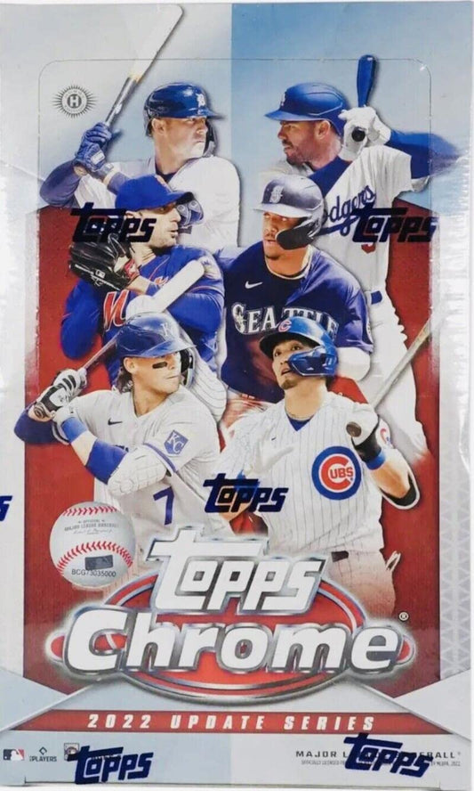 2022 TOPPS CHROME UPDATE  BASEBALL HOBBY BOX