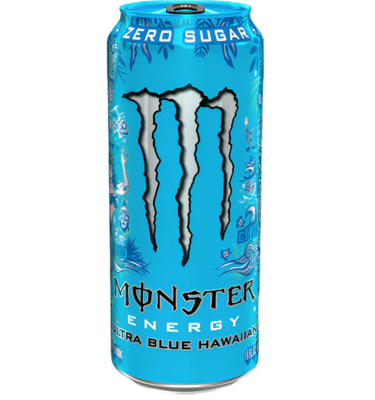 MONSTER ENERGY ULTRA BLUE HAWAIIAN ZÉRO SUCRE
