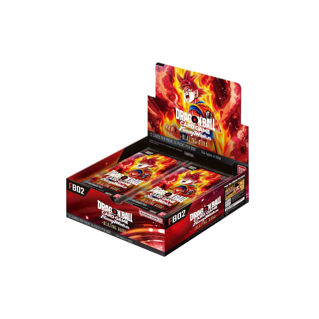 DRAGON BALL FUSIONWORLD BLAZING AURA FB02 BOOSTER BOX