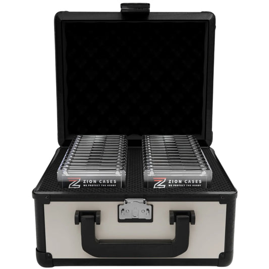 ZION CASES SLAB CASE 2 ROW CARBON FIBER WHITE