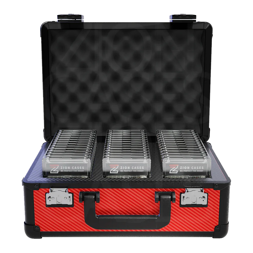 ZION CASES SLAB CASE X CARBON FIBER RED