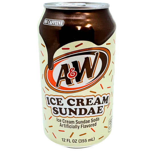 A&W ICE CREAM SUNDAE