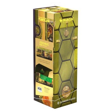 ULTIMATE GUARD DECK CASE ARKHIVE XENOSKIN MTG TEENAGE MUTANT NINJA TURTLES TURTLE VAN