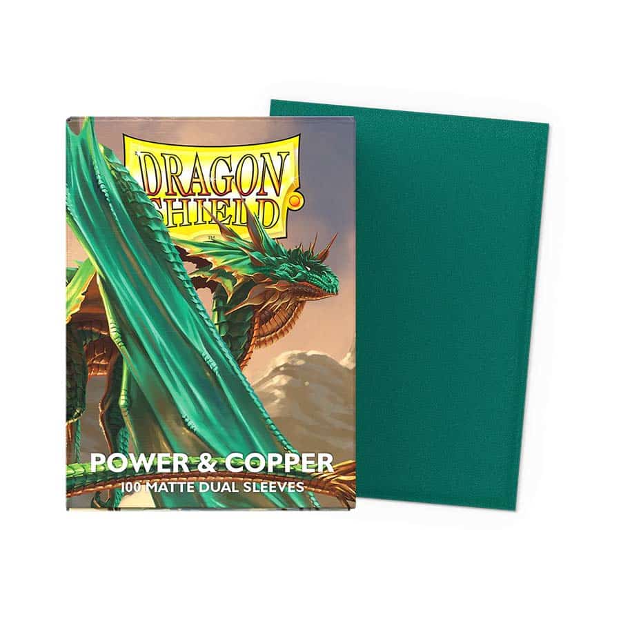 DRAGON SHIELD SLEEVES MATTE DUAL POWER COPPER