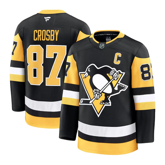 JERSEY NHL SIDNEY CROSBY FANATICS L/XL ENFANT
