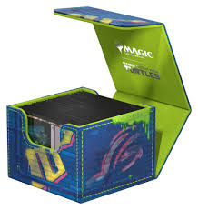 ULTIMATE GUARD SIDEWINDER XENOSKIN DECK CASE MTG TEENAGE MUTANT NINJA TURTLES SEWER WALLS