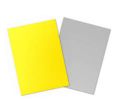 DRAGON SHIELD SLEEVES DUAL MATTE YELLOW & SILVER
