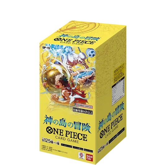 ONE PIECE ADVENTURE ON KAMI'S ISLAND OP-15 BOOSTER BOX JAPANESE