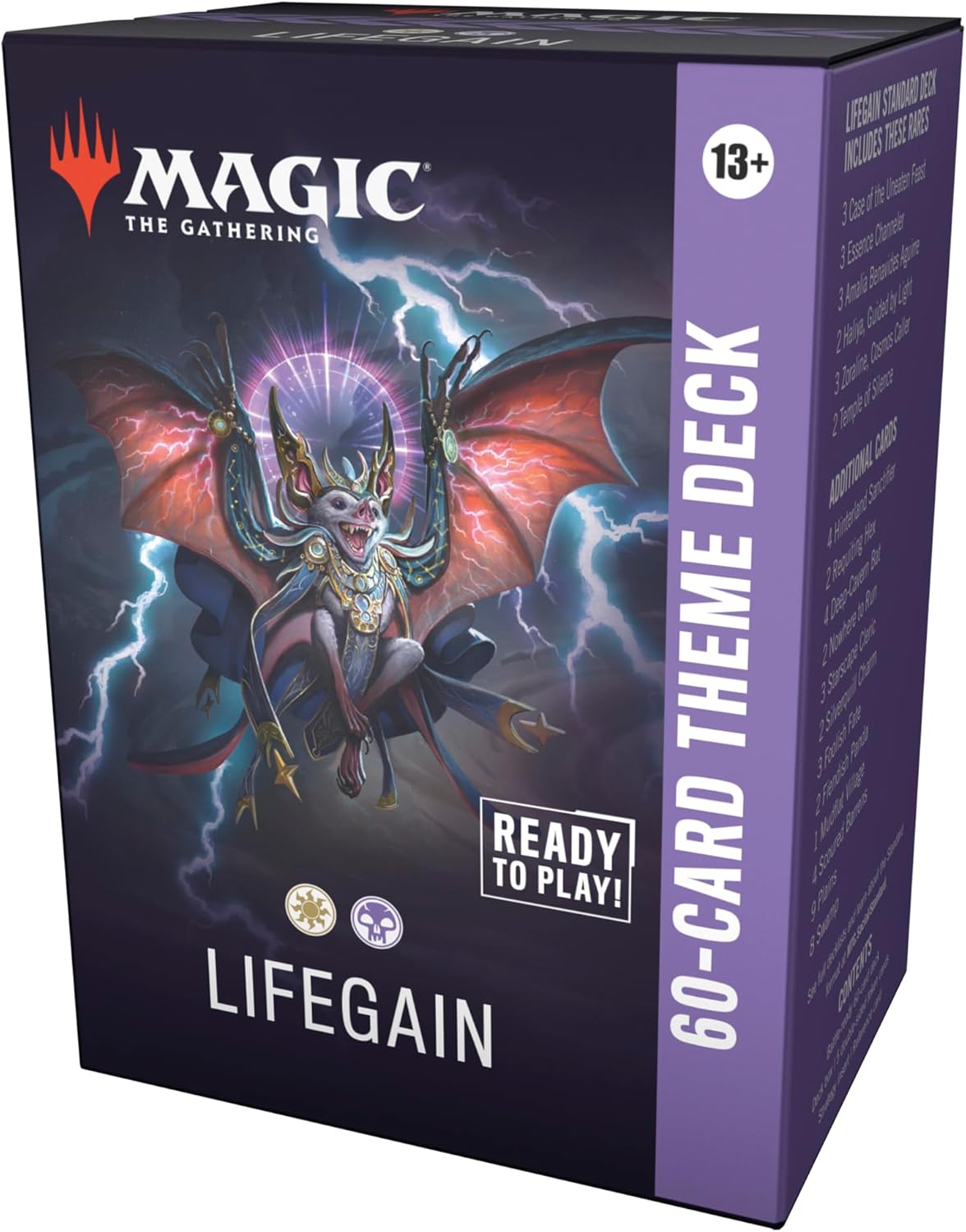MTG SECRETS OF STRIXHAVEN LIFEGAIN  PRECON THEME DECK 60 CARDS