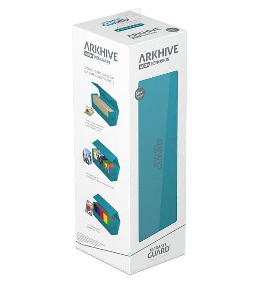 ULTIMATE GUARD DECK CASE ARKHIVE 400+ MONOCOLOR PETROL