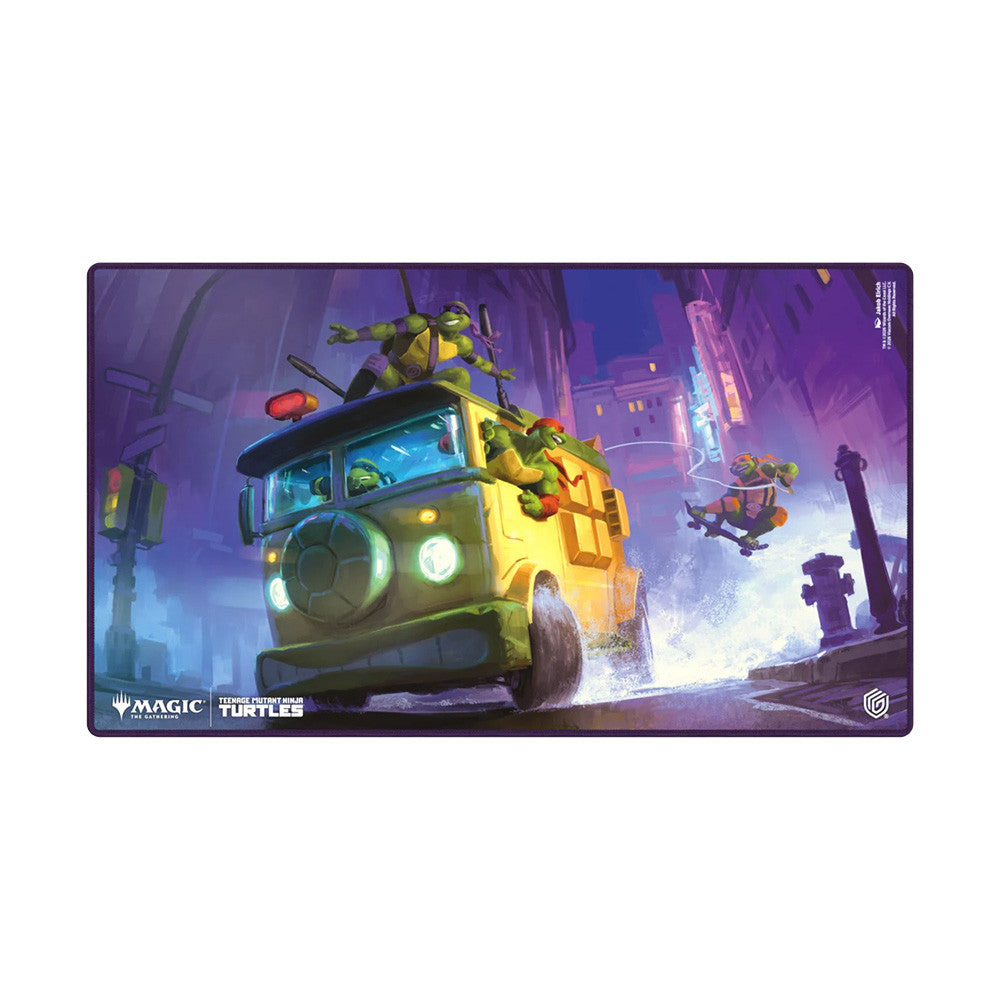 ULTIMATE GUARD MTG TEENAGE MUTANT NINJA TURTLES TURTLE VAN PLAYMAT