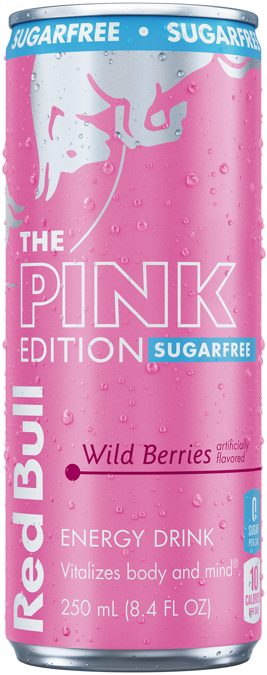 REDBULL THE PINK EDITION SUGARFREE